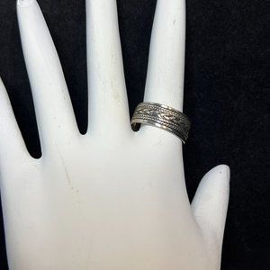 Vintage Marsala Company Sterling Silver Band Ring Size 7.25 (R264)